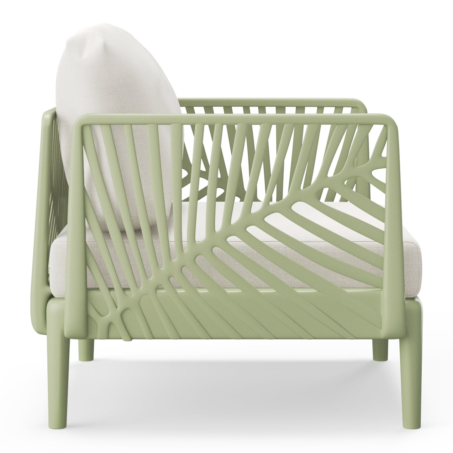 Polyform Deep Seating Club Chair with Cushions