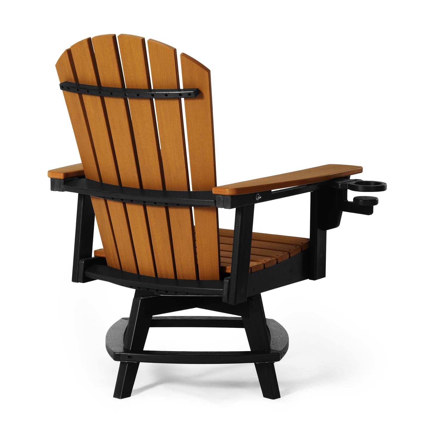 Heritage Ridge Adirondack Swivel Dining Chair With Cup Holder