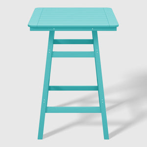 Stockholm All-Weather Outdoor 30" Square Bar Table (42" Height)