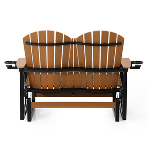 Adirondack 52“ Glider With Cup Holder