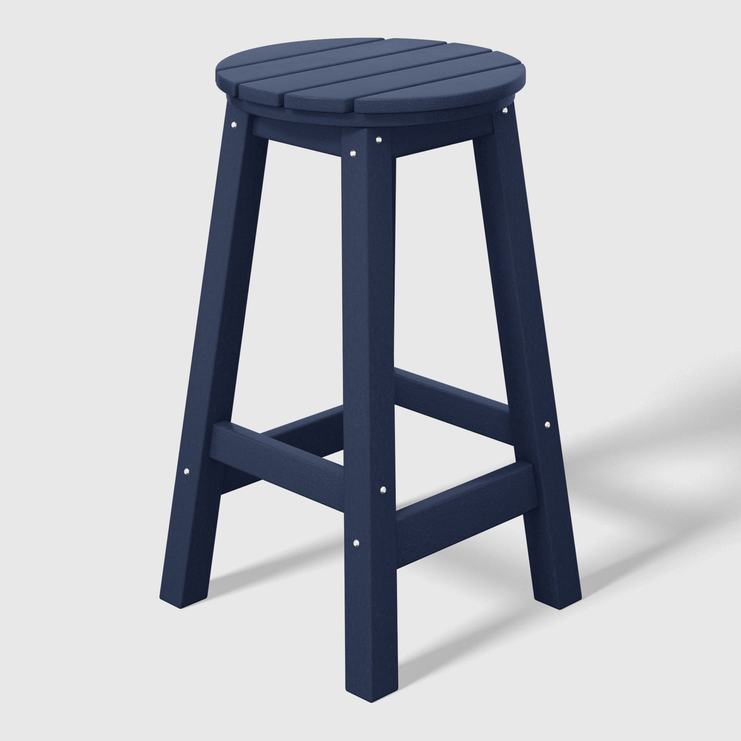 Stockholm All-Weather Outdoor Round Counter Stool (24" Height)