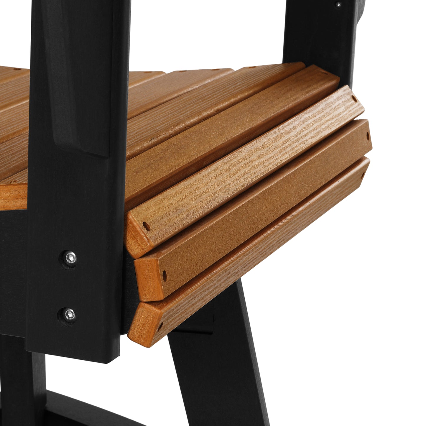 Heritage Ridge Adirondack Swivel Counter Chair With Cup Holder