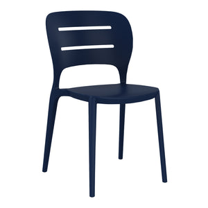 Patio Stacking Dining Side Chair (Set of 4)