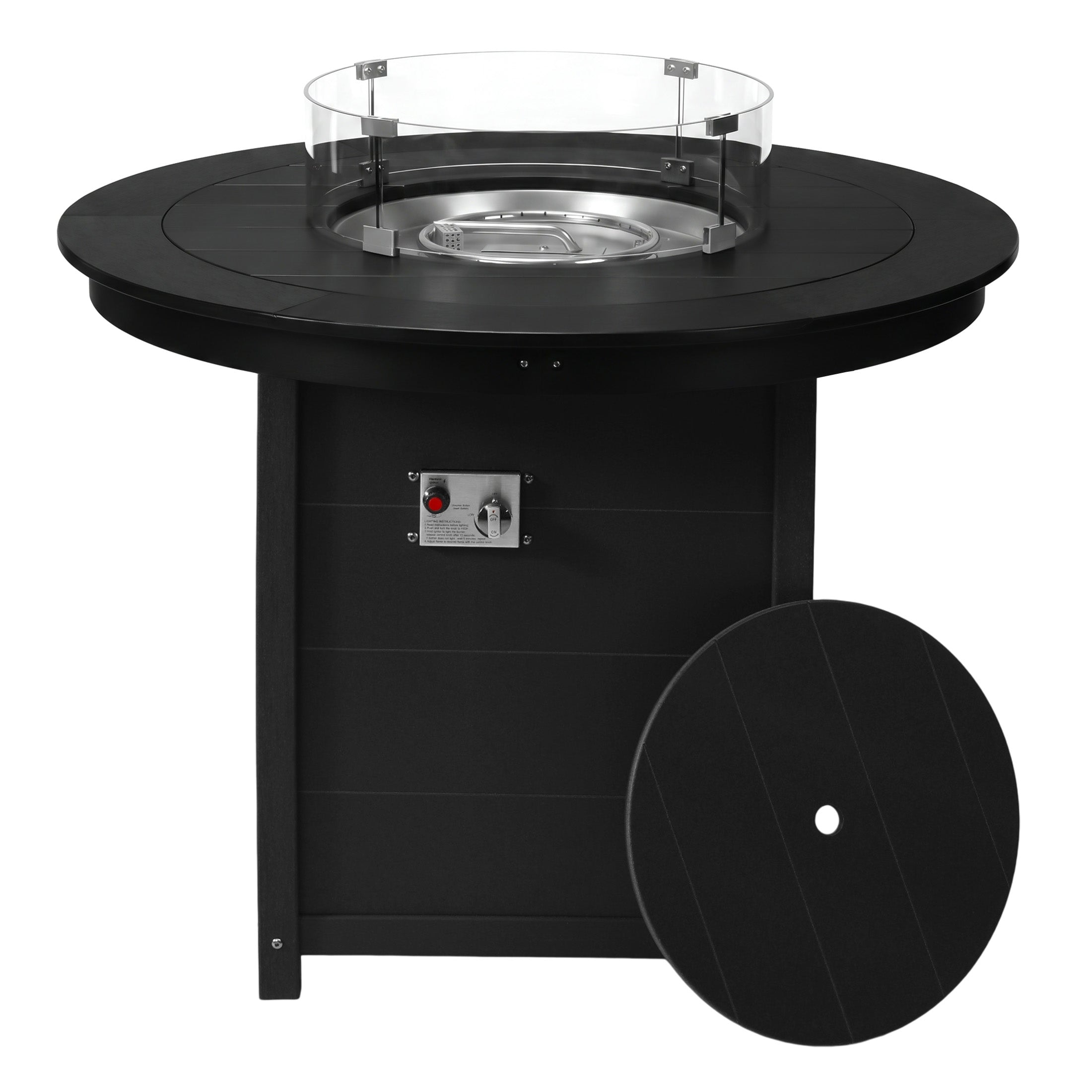 Sedona Round 47" Counter Fire Pit Table Top