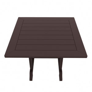Tuscany All-Weather Outdoor Square Dining Table (43" Top)
