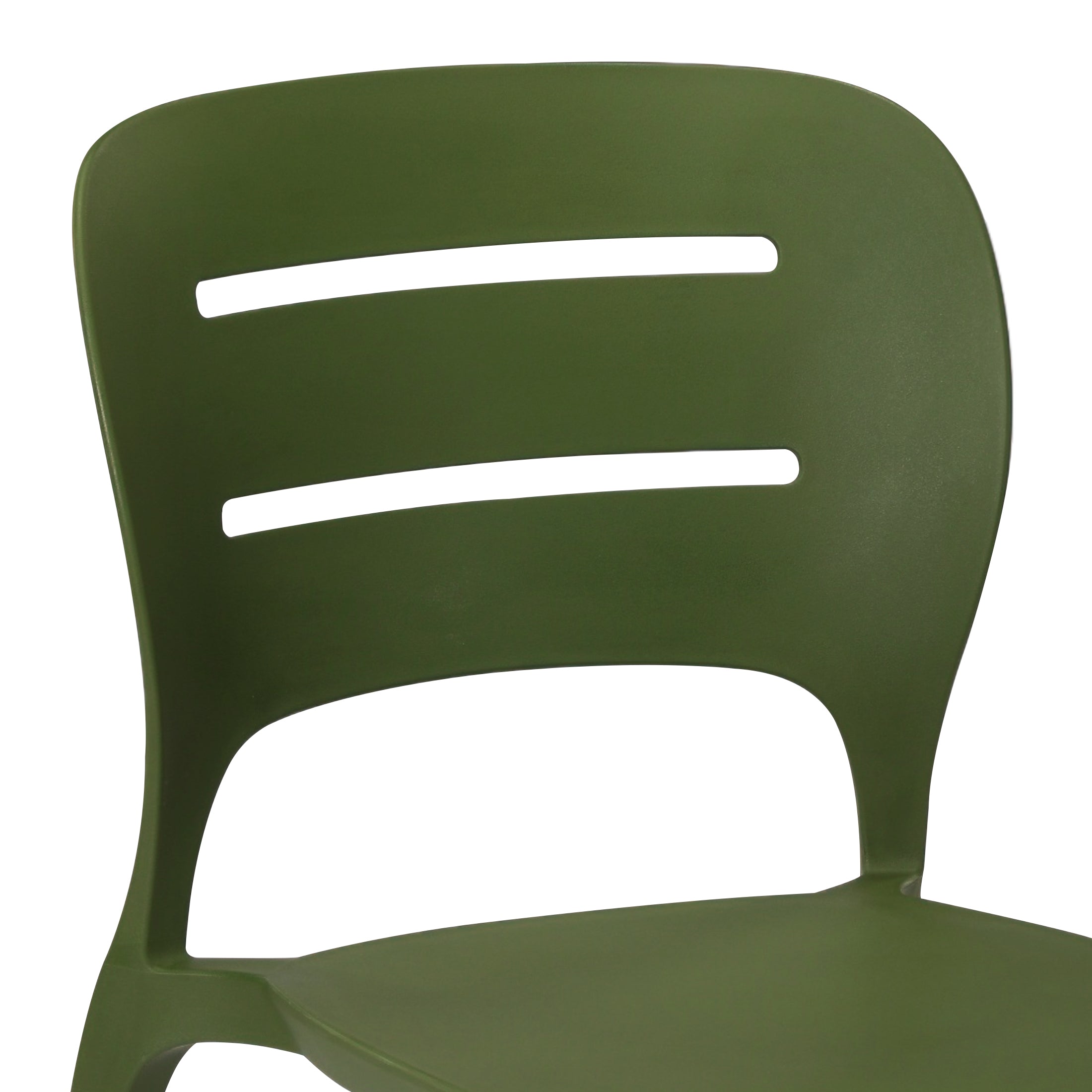 Patio Stacking Dining Side Chair (Set of 4)