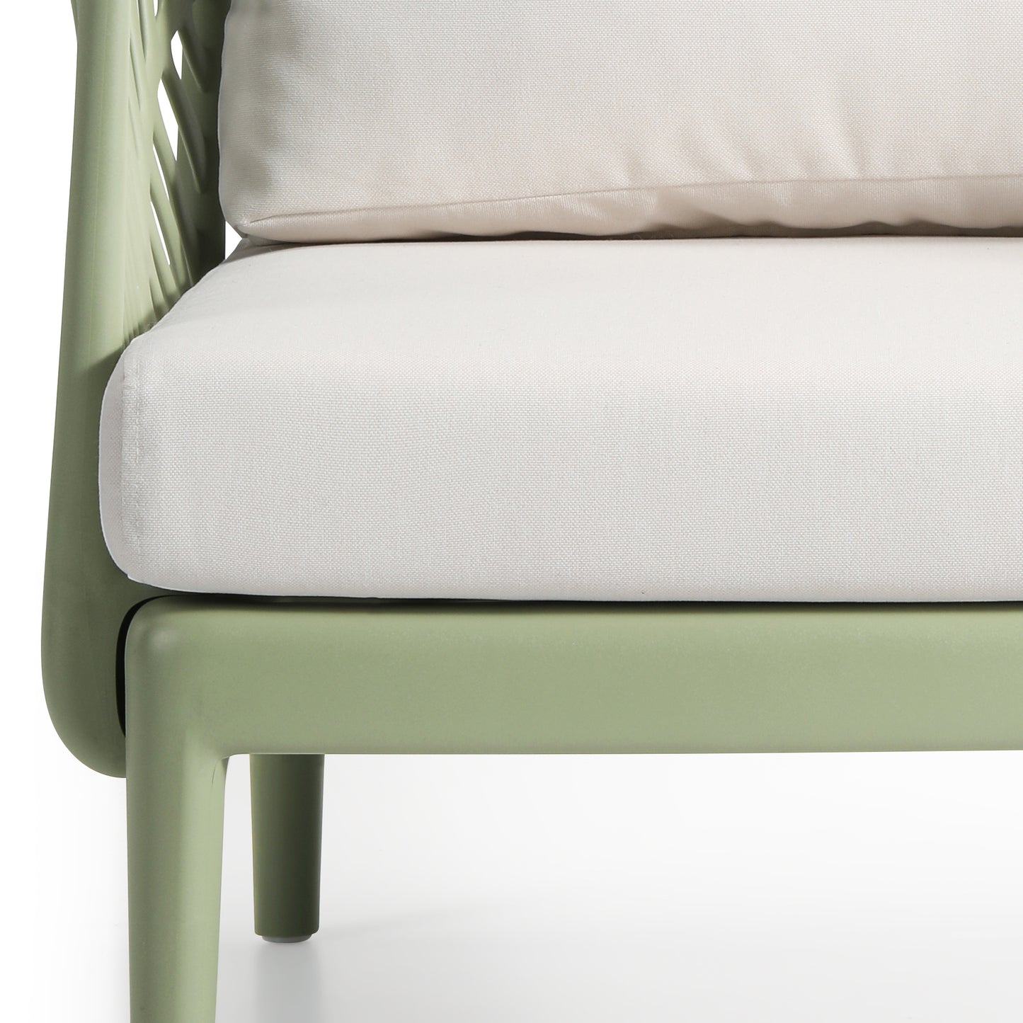 Polyform Deep Seating Left Arm Chair with Cushions