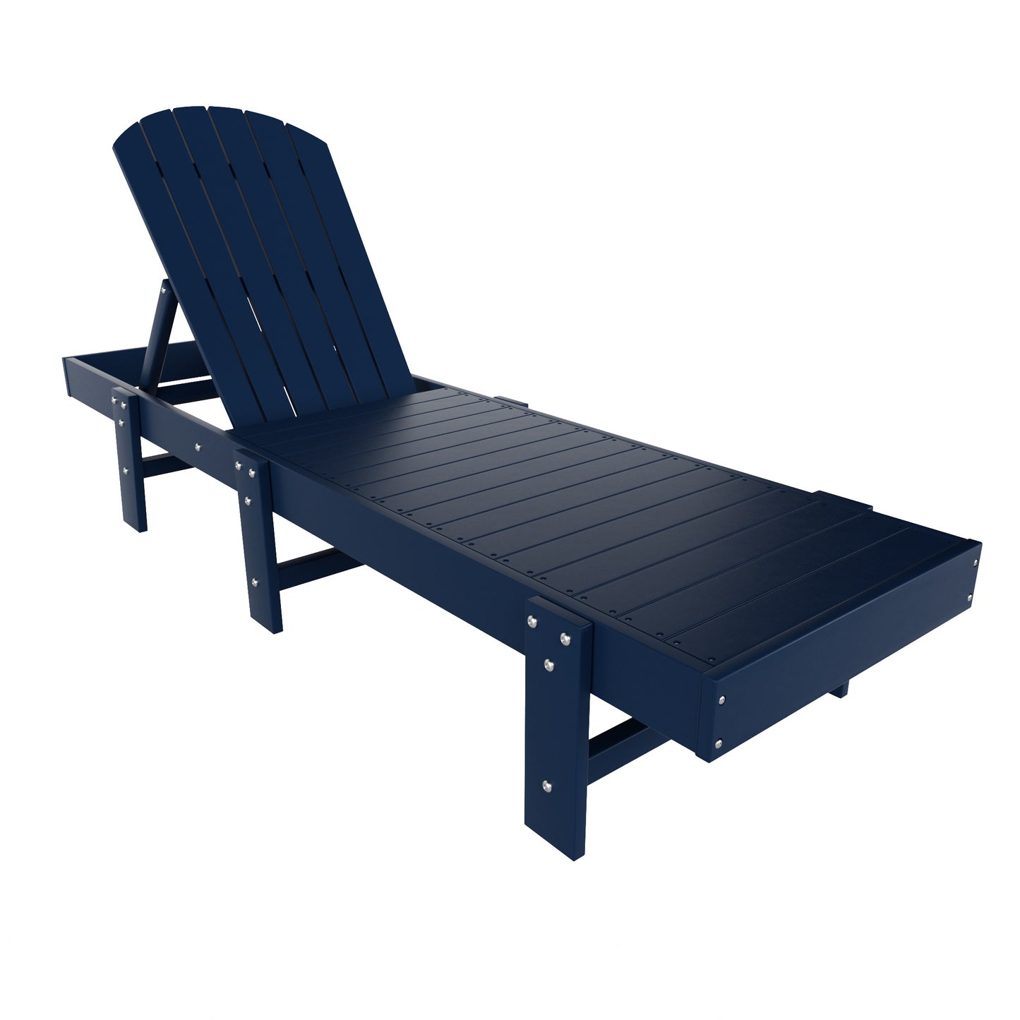 Westport Classic All-Weather Outdoor Adirondack Reclining Sun Lounger