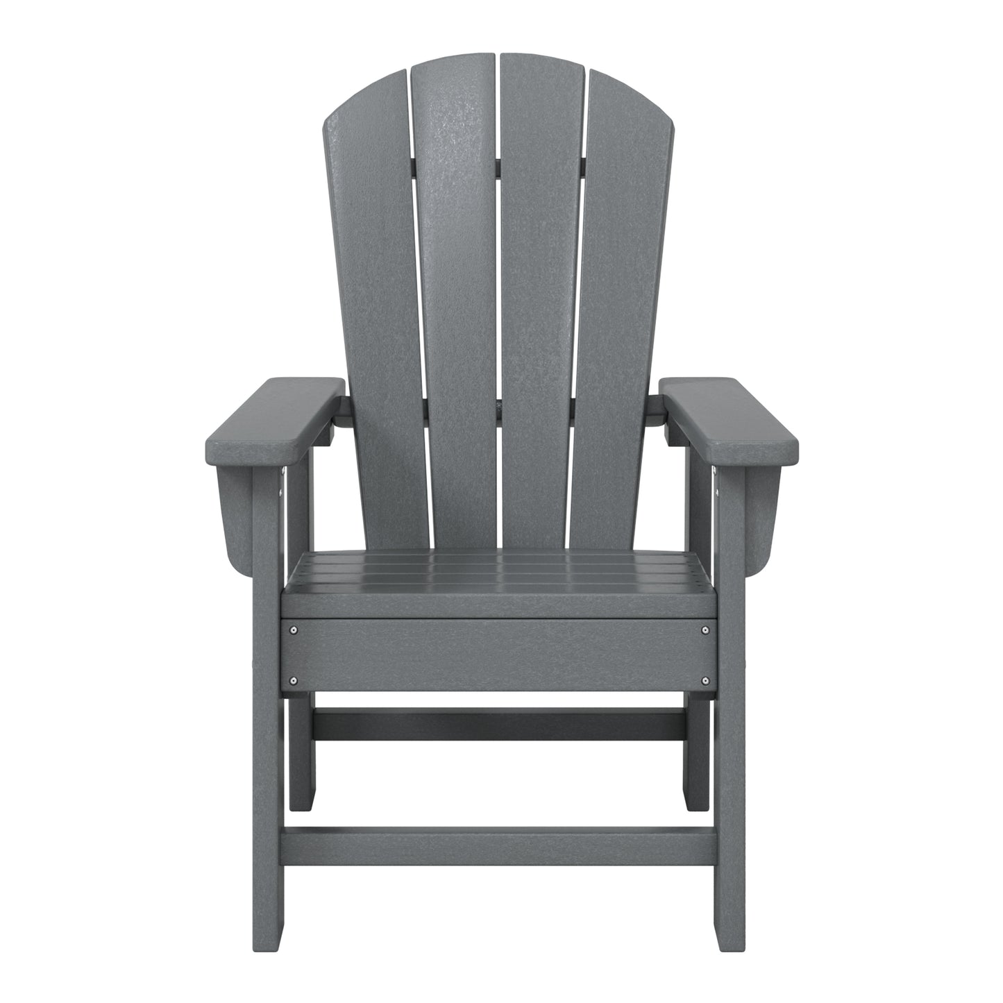 Tiny Terraces Kids' All-Weather Outdoor Poly Adirondack Chair