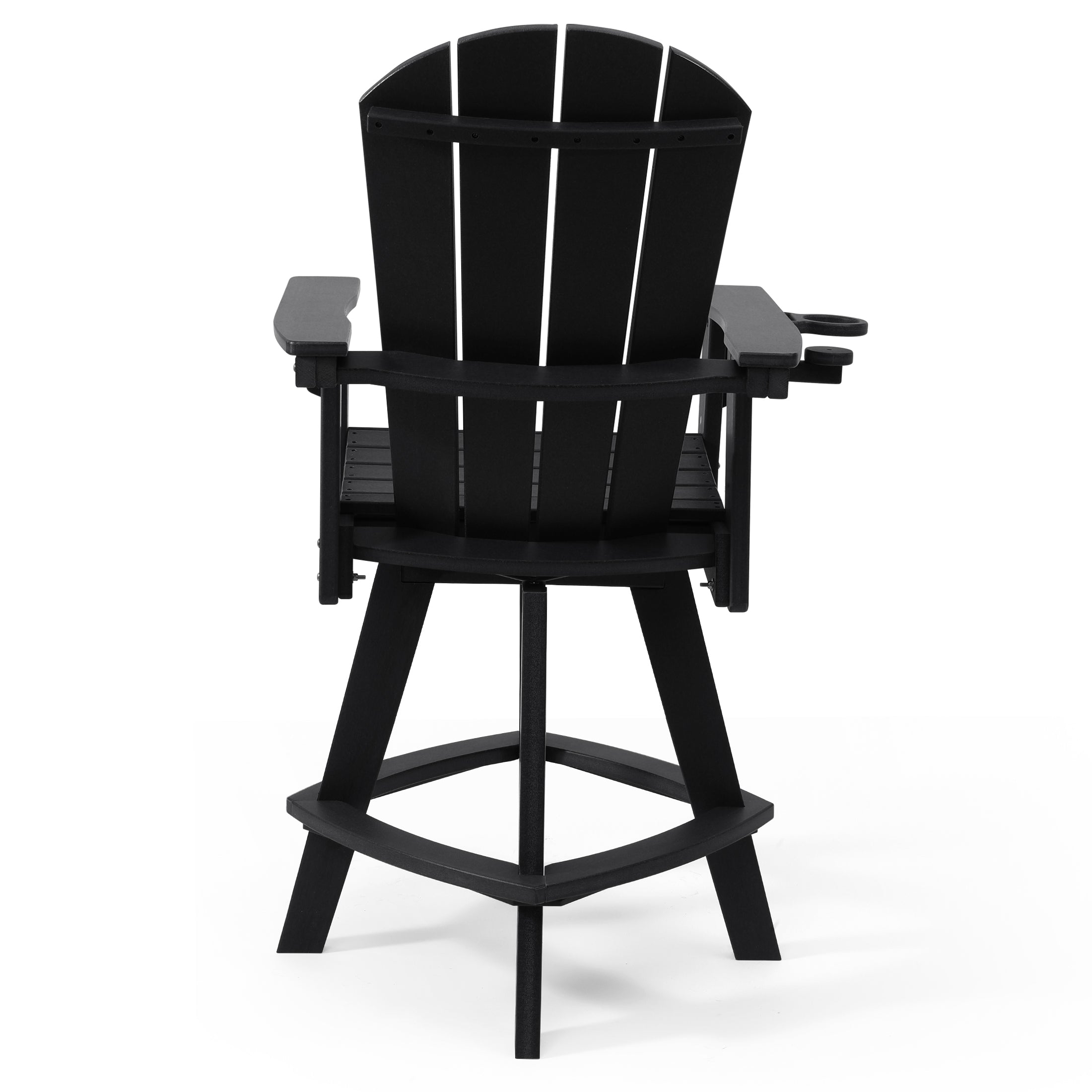 Chatham Adirondack Swivel Bar Chair with Cup Holder