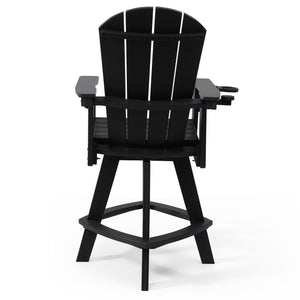 Chatham Adirondack Swivel Bar Chair with Cup Holder