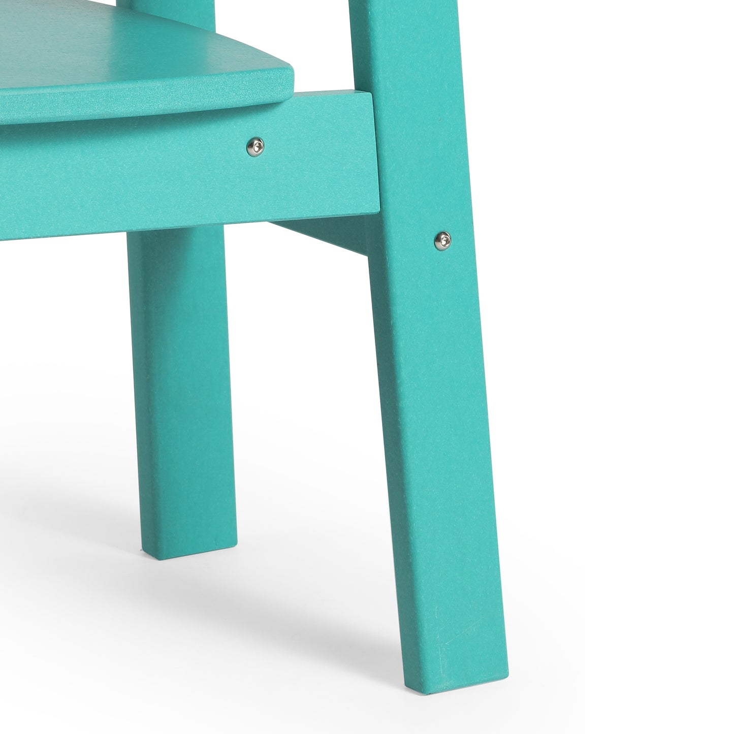 Tiny Terraces Essentials Kids' All-Weather Outdoor Dining Chair (Set of 2)