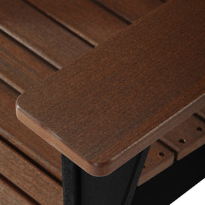 Adirondack Counter Glider With Cup Holder