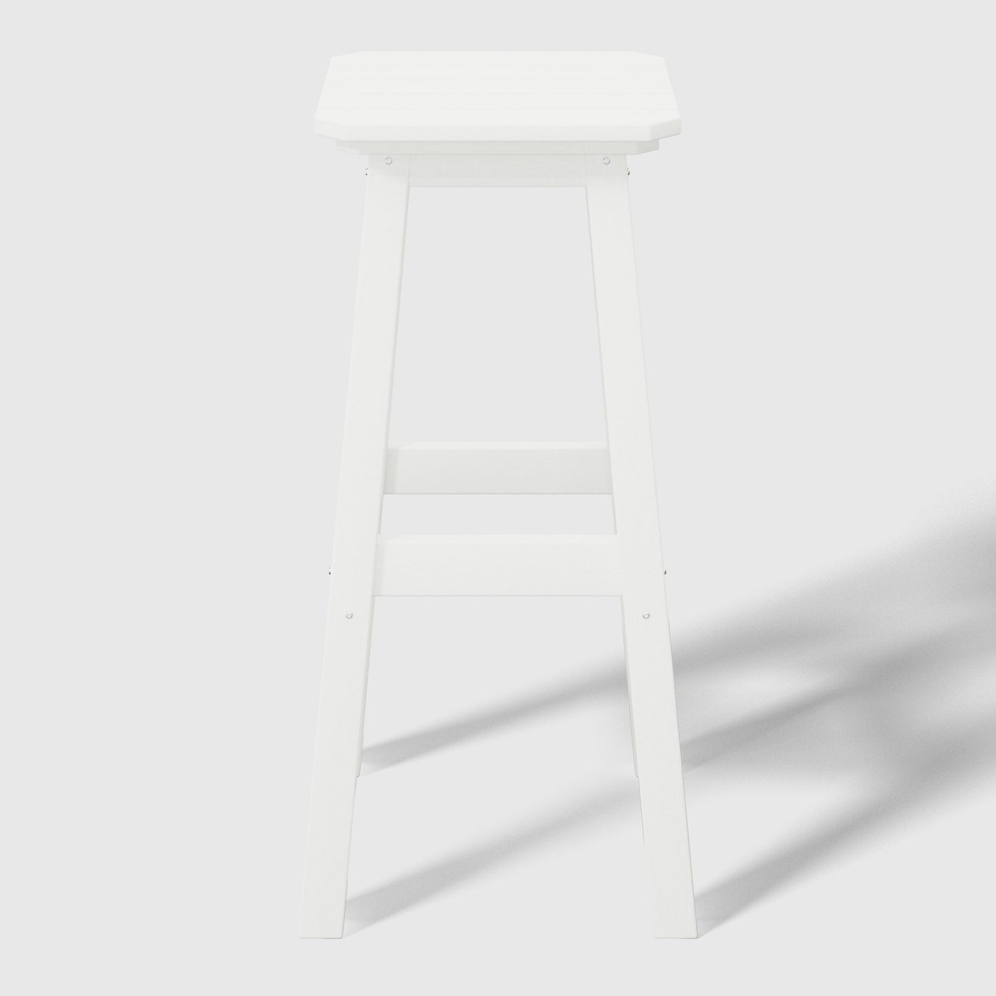 Stockholm All-Weather Outdoor Square Bar Stool (29" Height)