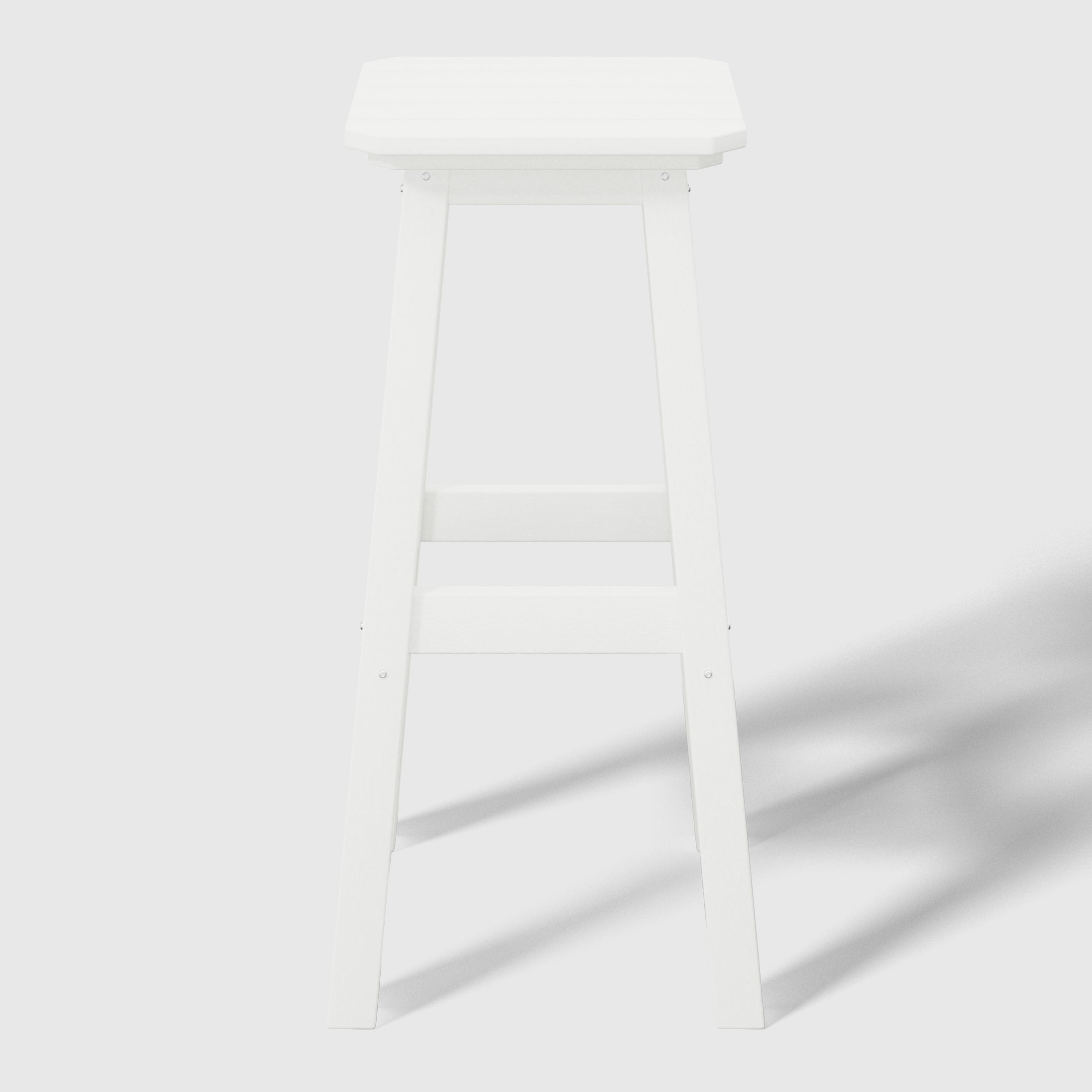 Stockholm All-Weather Outdoor Square Bar Stool (29" Height)