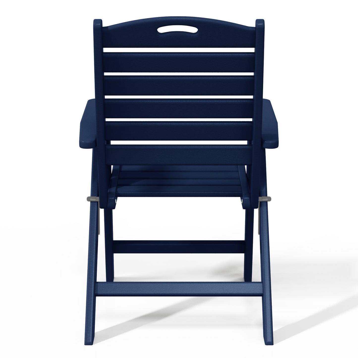 Aarhus All-Weather Outdoor Patio Folding Tall Back Dining Chair (38" High)