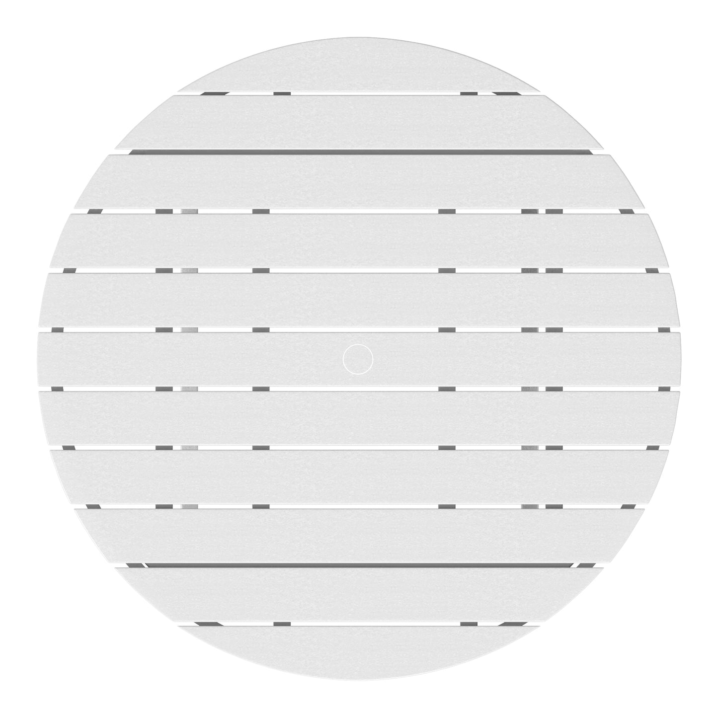Tiny Terraces Kids' All-Weather Outdoor Round Dining Table (38" Wide)