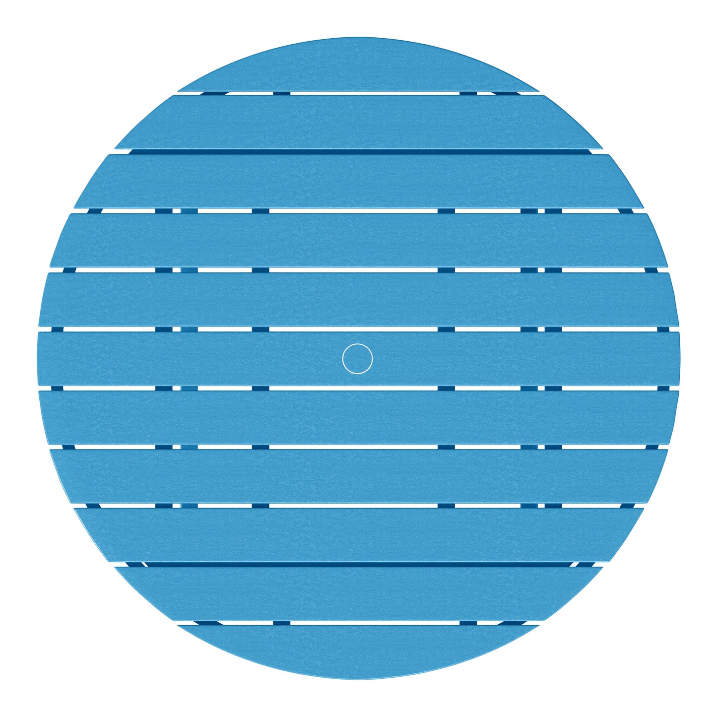 Tiny Terraces Kids' All-Weather Outdoor Round Dining Table (38" Wide)