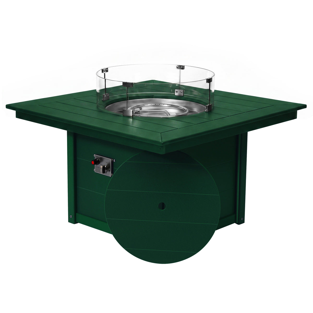Sedona Square 42" Fire Pit Table