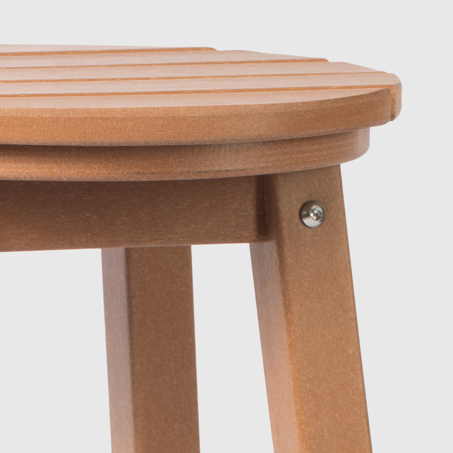 Stockholm All-Weather Outdoor Round Bar Stool (29" Height)