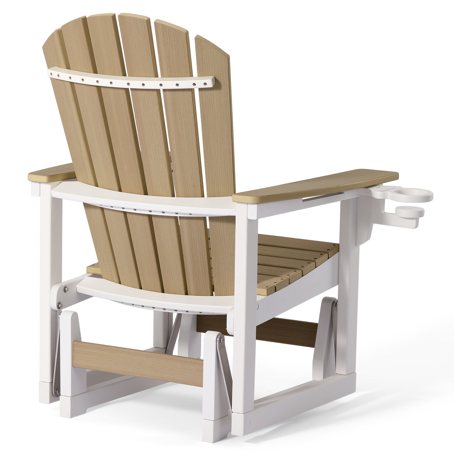 Heritage Ridge Adirondack Glider With Cup Holder