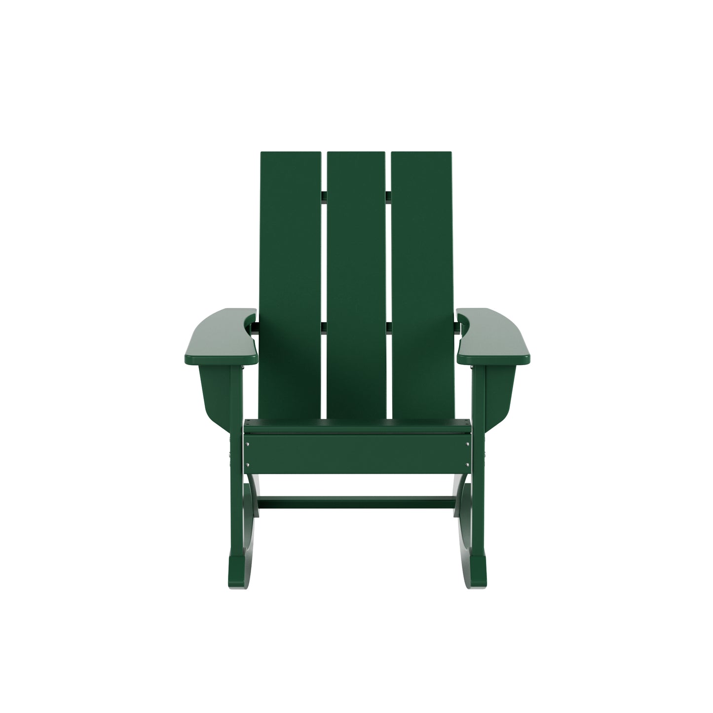 Malibu Modern All-Weather Outdoor Rocking Adirondack Chair