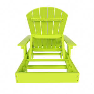 Westport Classic All-Weather Outdoor Adirondack Reclining Sun Lounger With Arms Rests