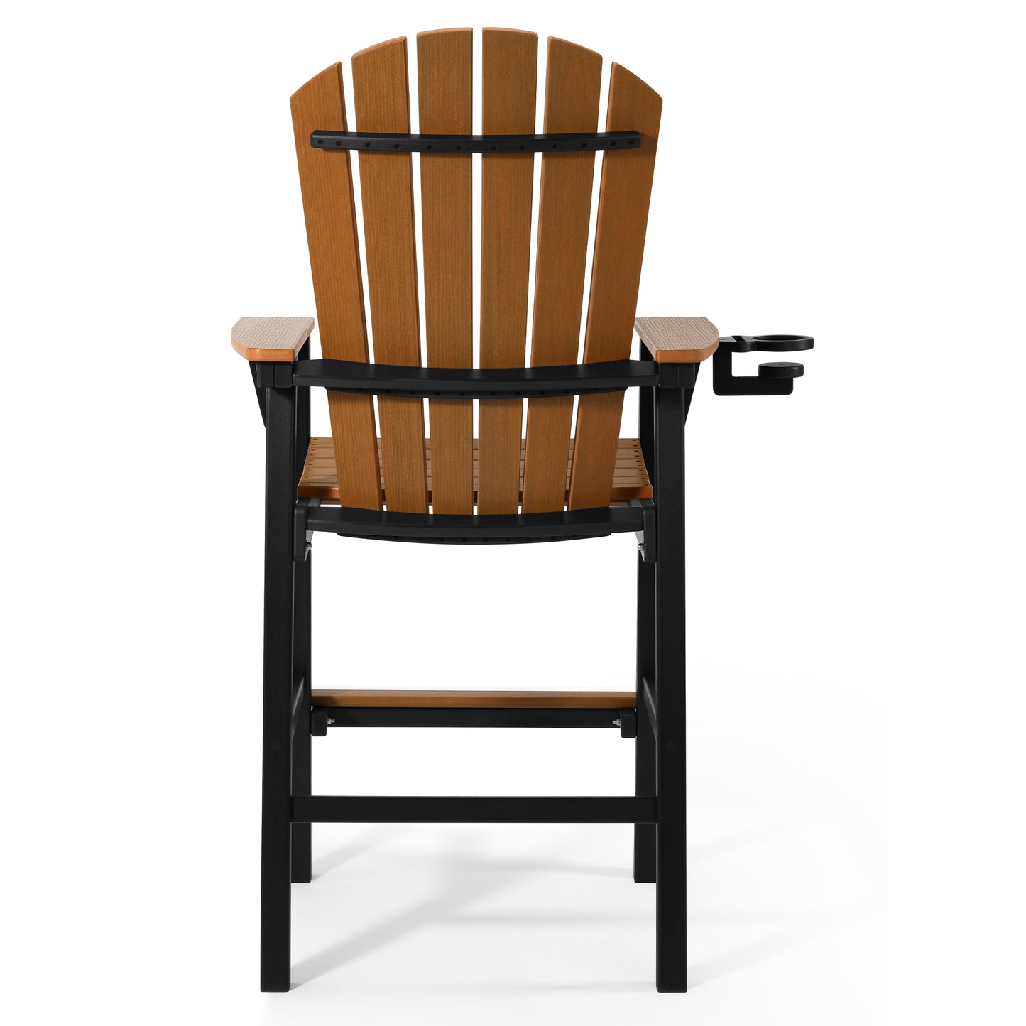 Heritage Ridge Adirondack Bar Chair With Cup Holder