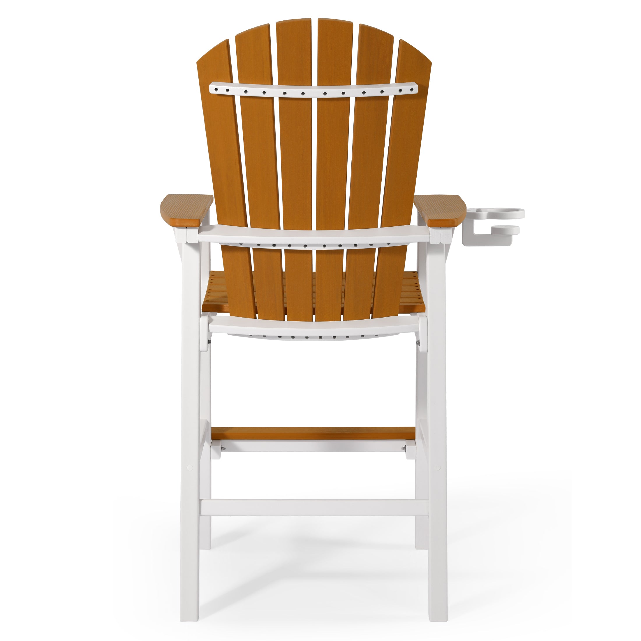 Heritage Ridge Adirondack Bar Chair With Cup Holder