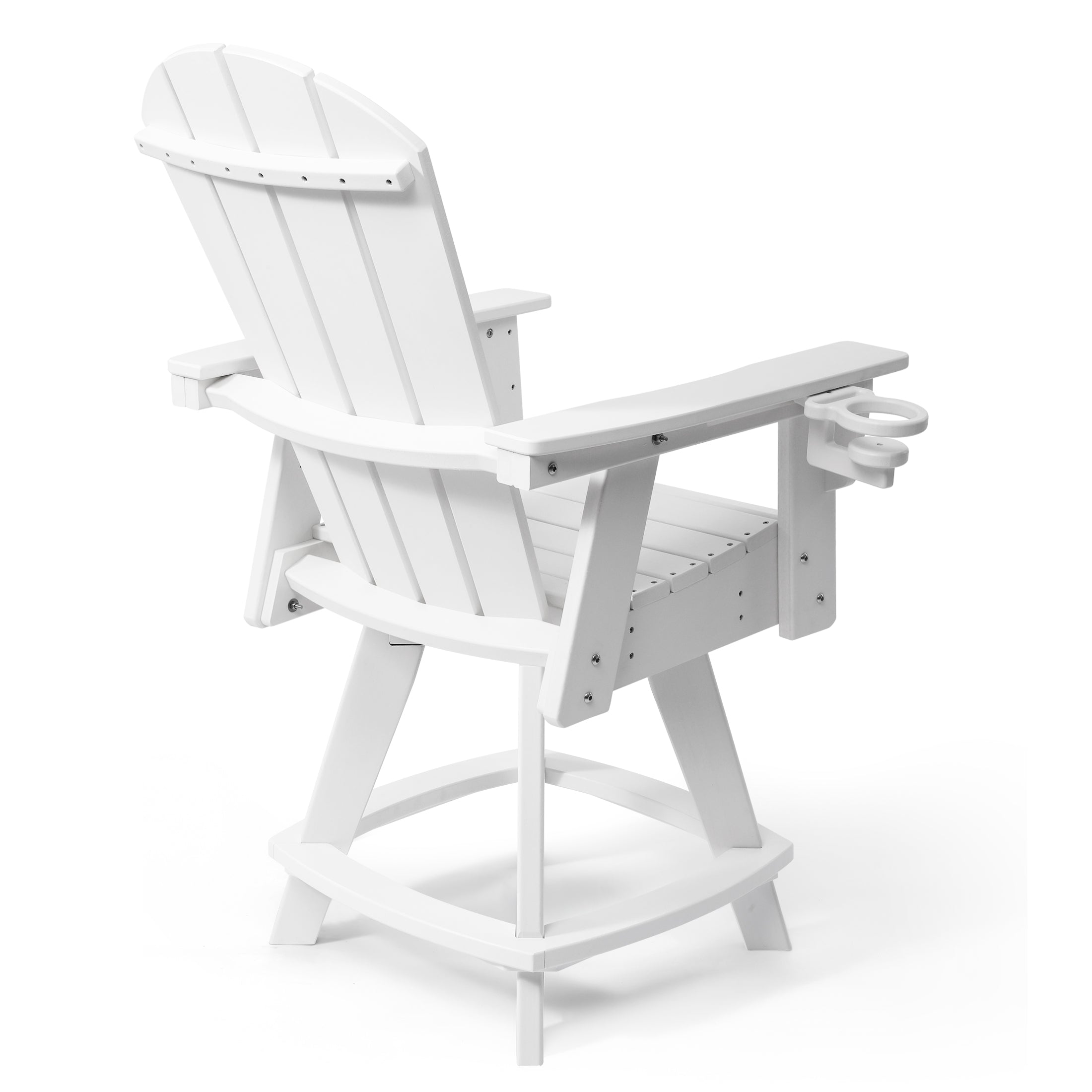Chatham Adirondack Swivel Counter Chair with Cup Holder