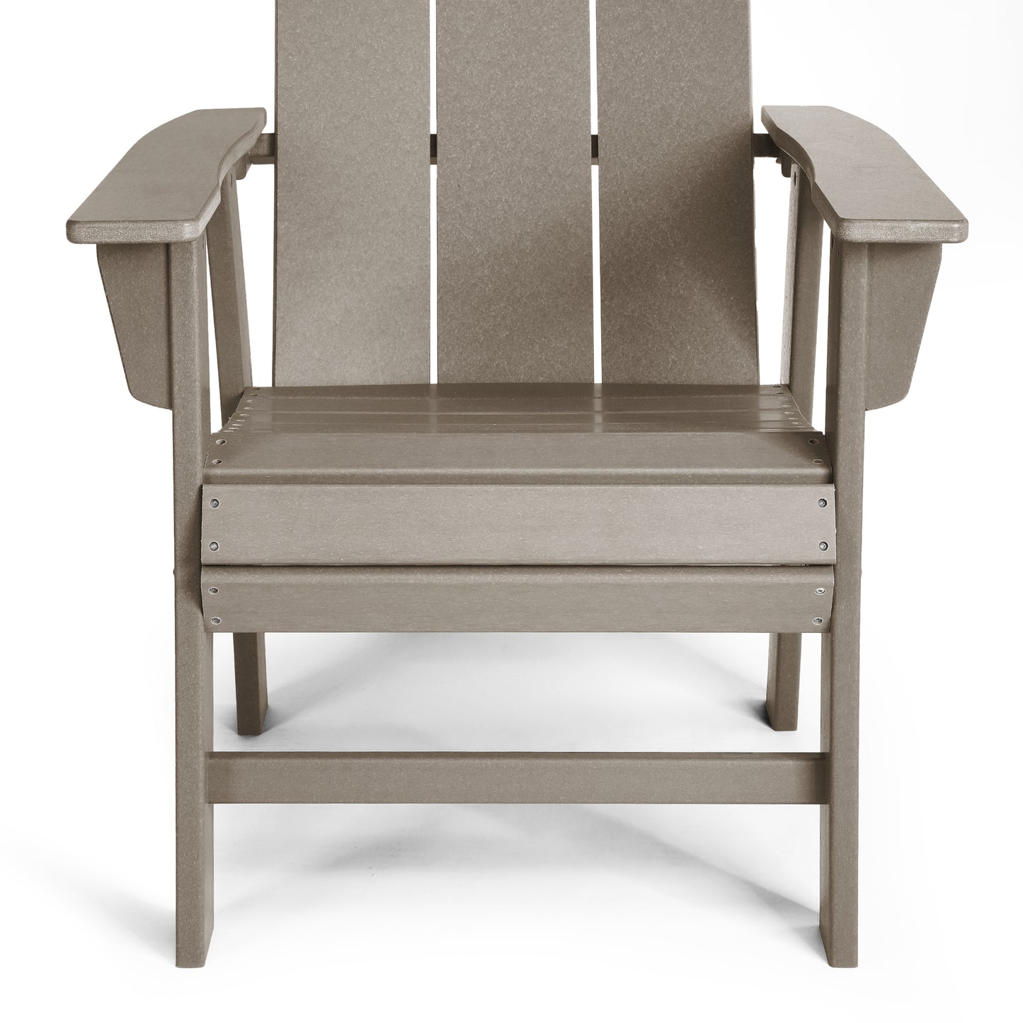 Malibu Modern All-Weather Outdoor Contoured Adirondack Dining Chair