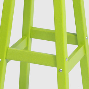 Stockholm All-Weather Outdoor Round Bar Stool (29" Height)
