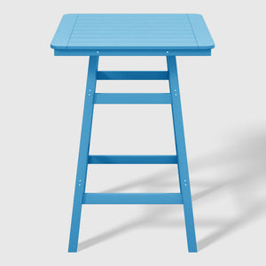 Stockholm All-Weather Outdoor 30" Square Bar Table (42" Height)