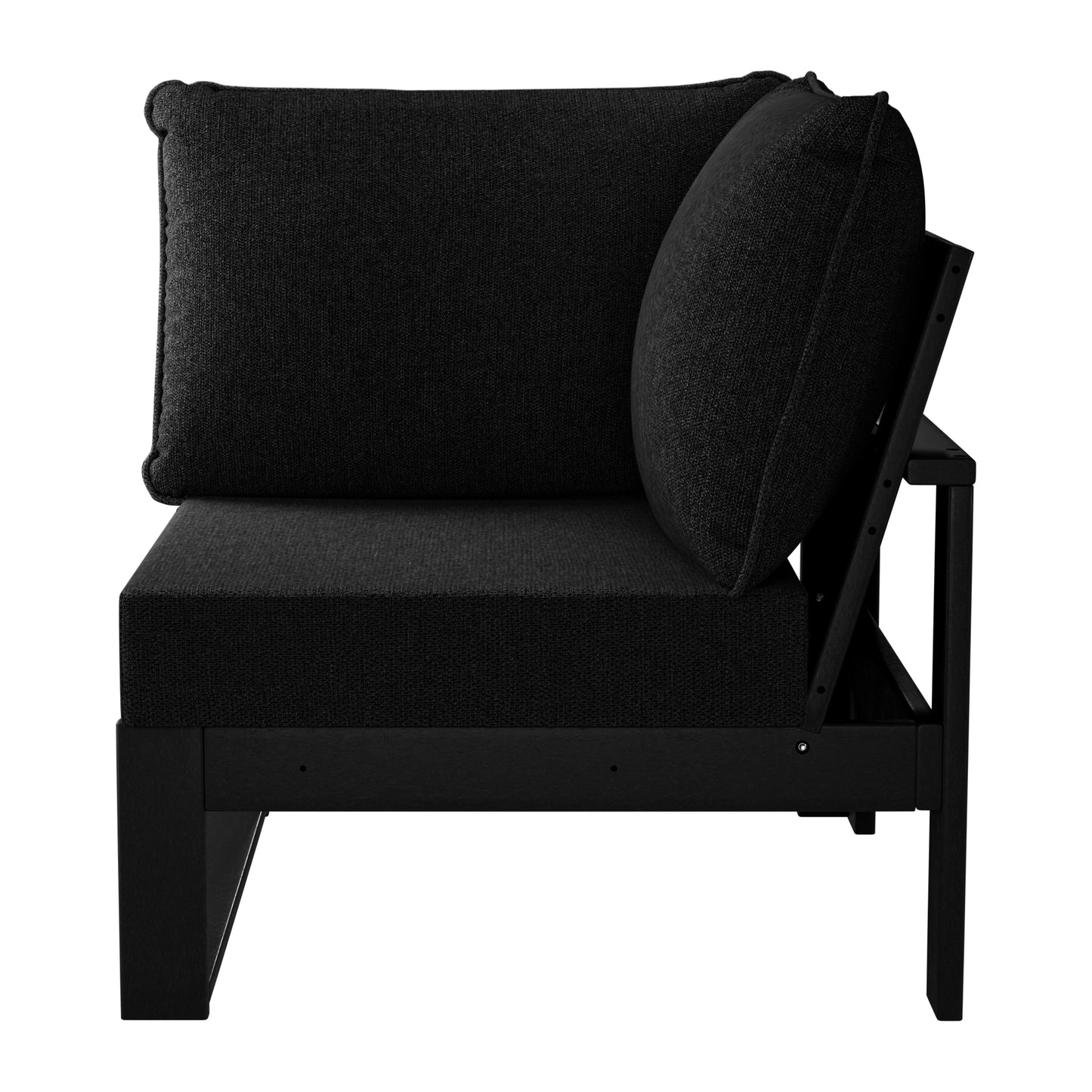 Signature All-Weather Outdoor Modular Patio Deep Seating Corner Chair (Corner Sectional Seat)