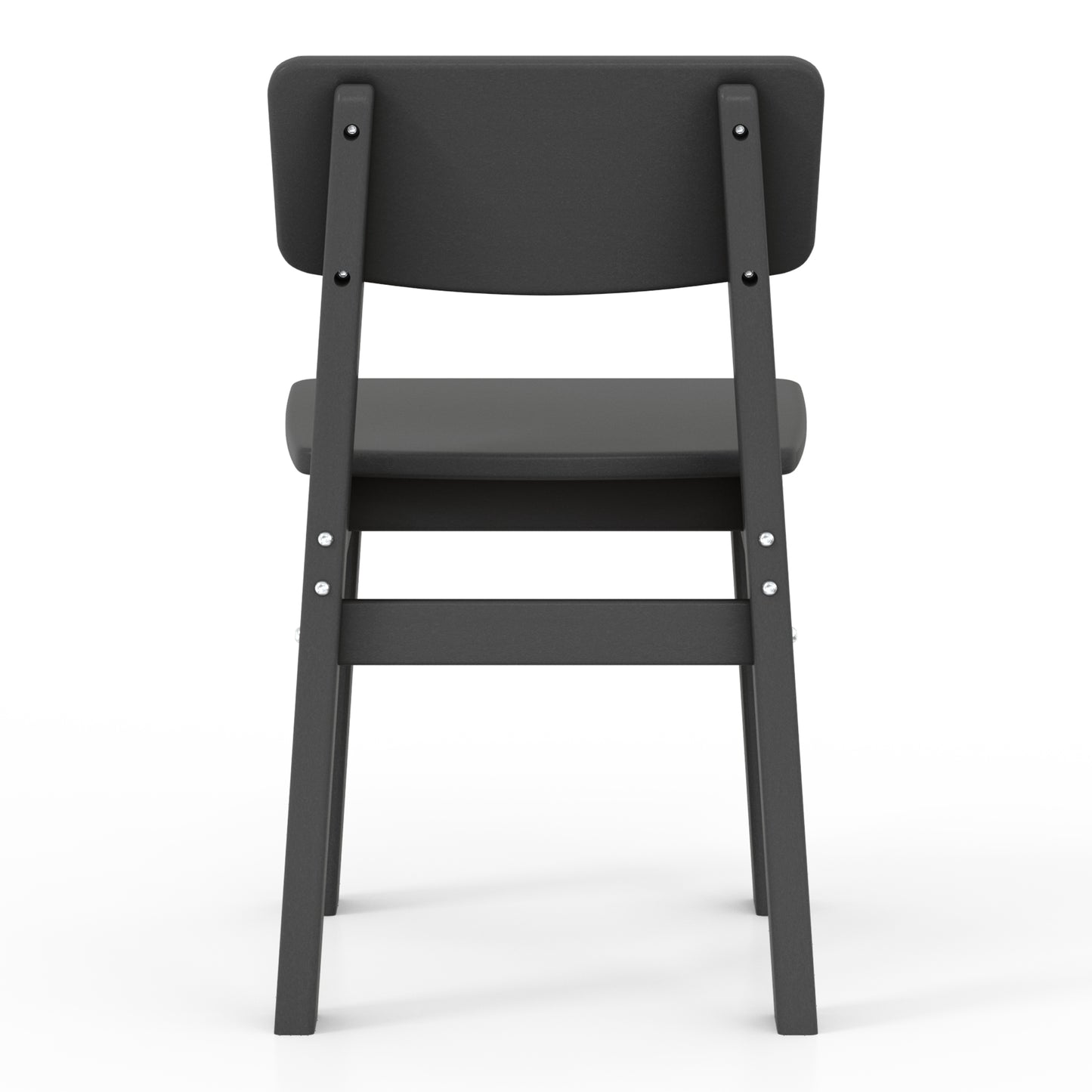 Tiny Terraces Essentials Kids' All-Weather Outdoor Dining Chair (Set of 2)