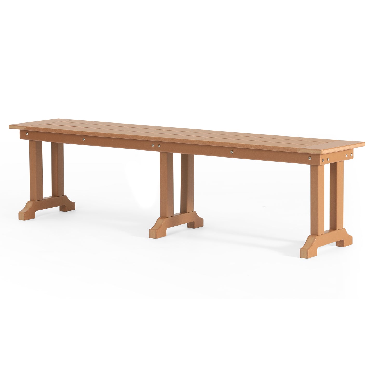 Tuscany All-Weather Outdoor 65" Trestle Dining Bench