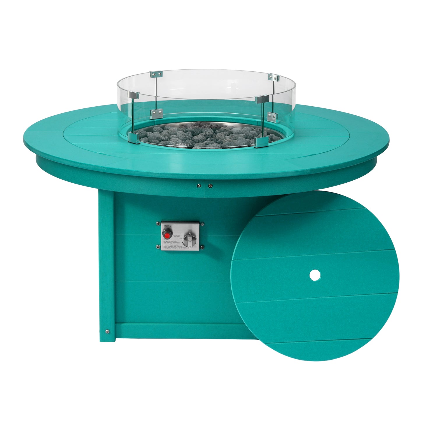 Sedona Round 47" Fire Pit Table