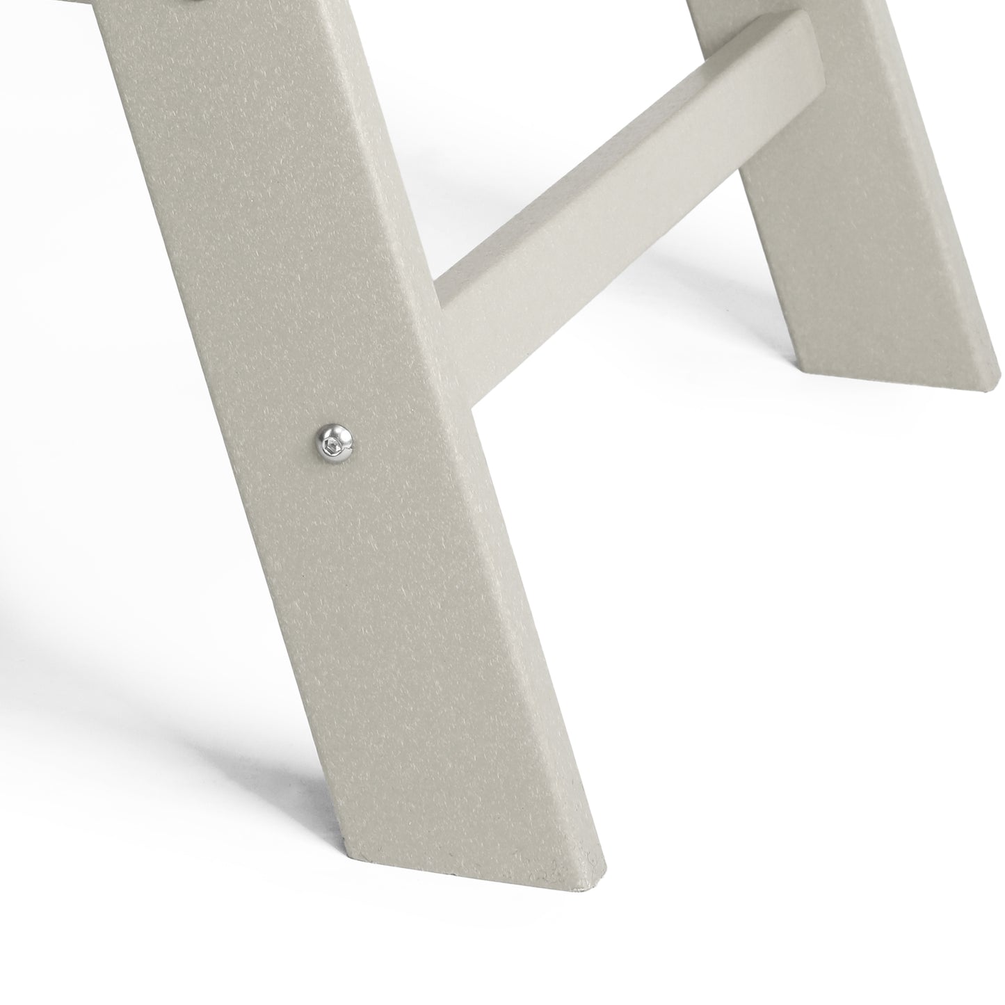 Malibu Modern All-Weather Outdoor Contoured Adirondack Dining Chair