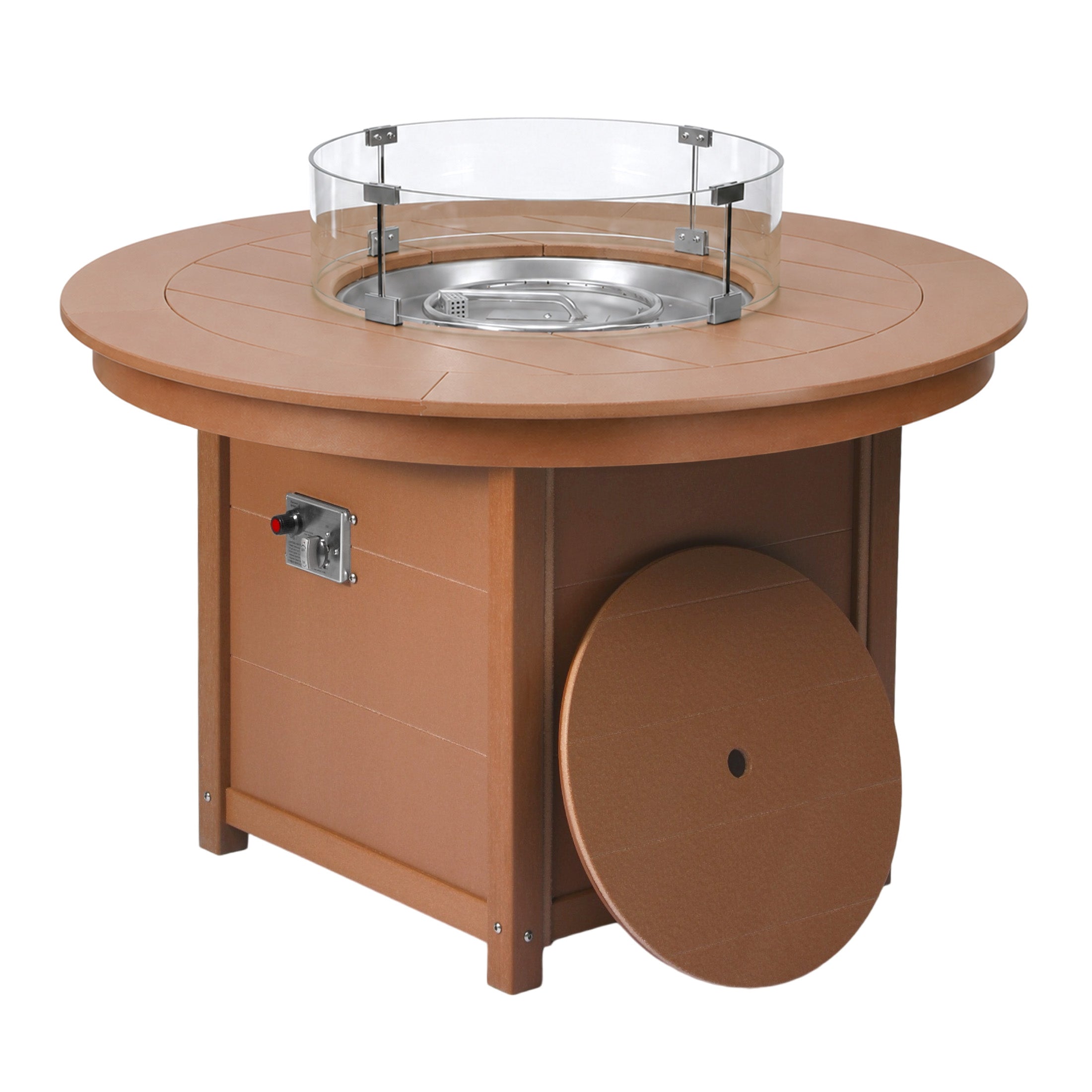 Sedona Round 47" Dining Fire Pit Table