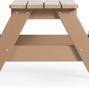 Tiny Terraces Kids' All-Weather Outdoor Picnic Table