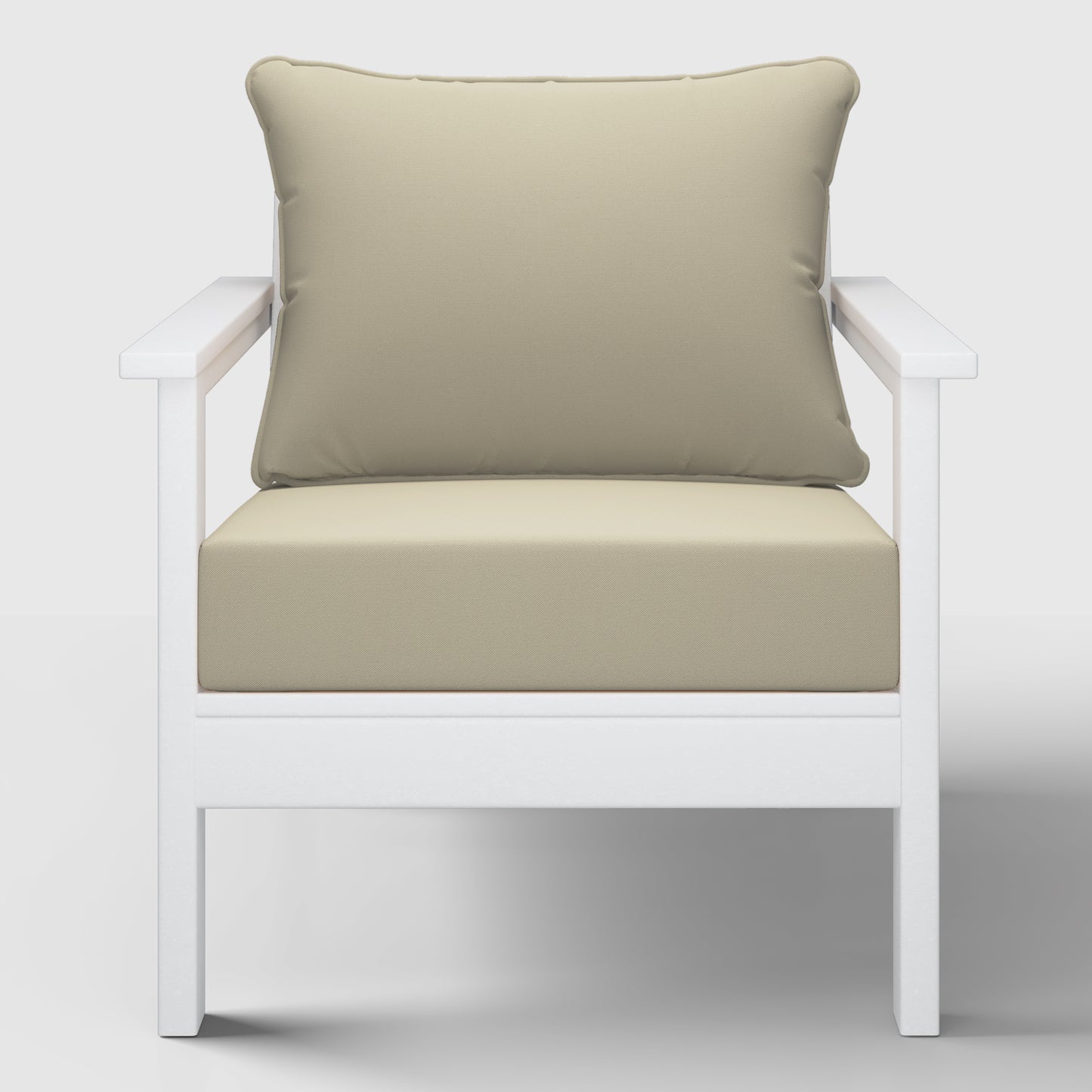 Scottsdale All-Weather Outdoor Modular Deep Seating Arm Chair (with Optional Cushions)