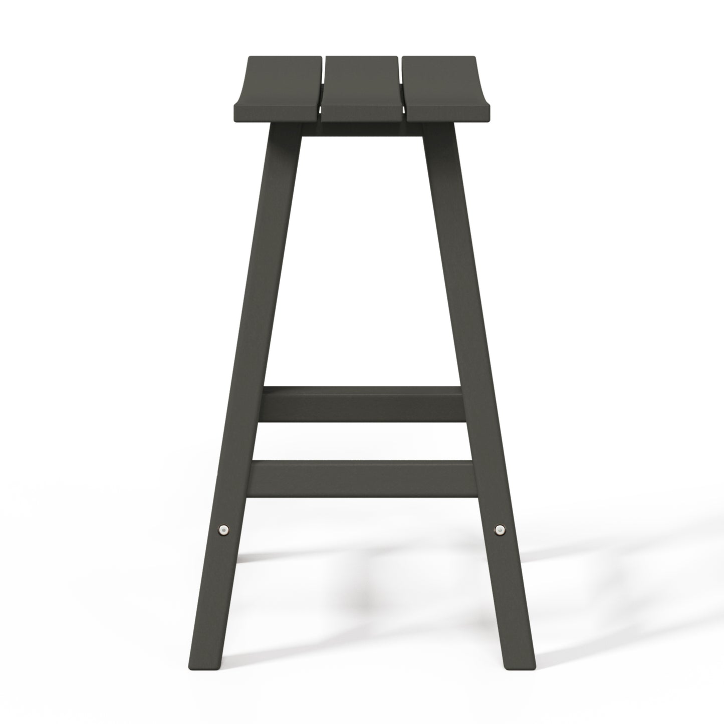 Stockholm All-Weather Outdoor Saddle Counter Stool (24" Height)