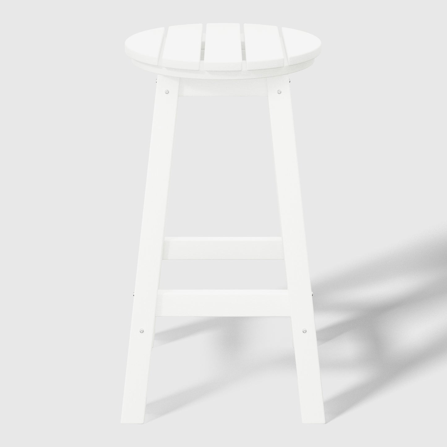 Stockholm All-Weather Outdoor Round Counter Stool (24" Height)