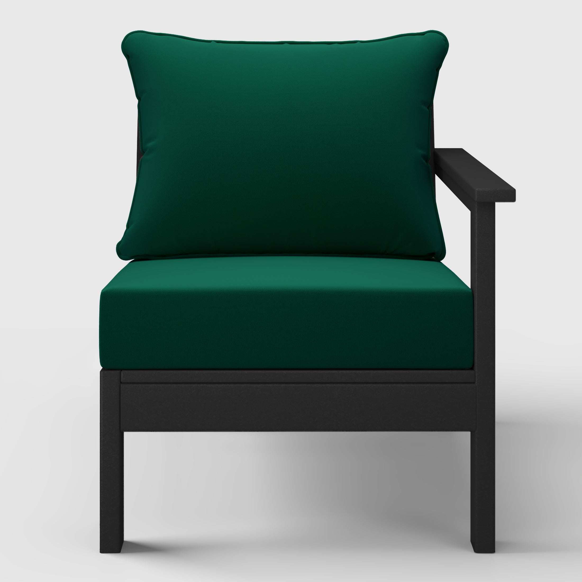 Scottsdale All-Weather Outdoor Modular Deep Seating Right Arm Chair (with Optional Cushions)