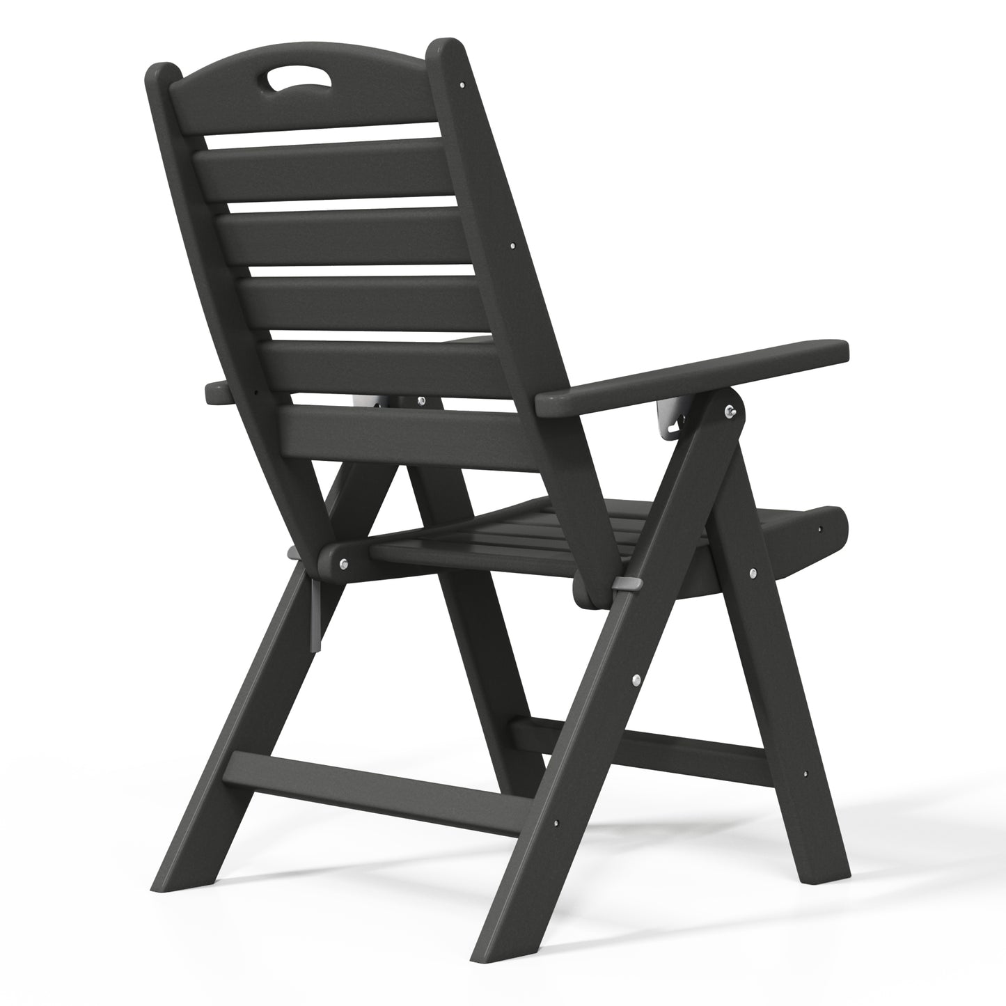 Aarhus Folding High back Dining Chair (Set of 2)