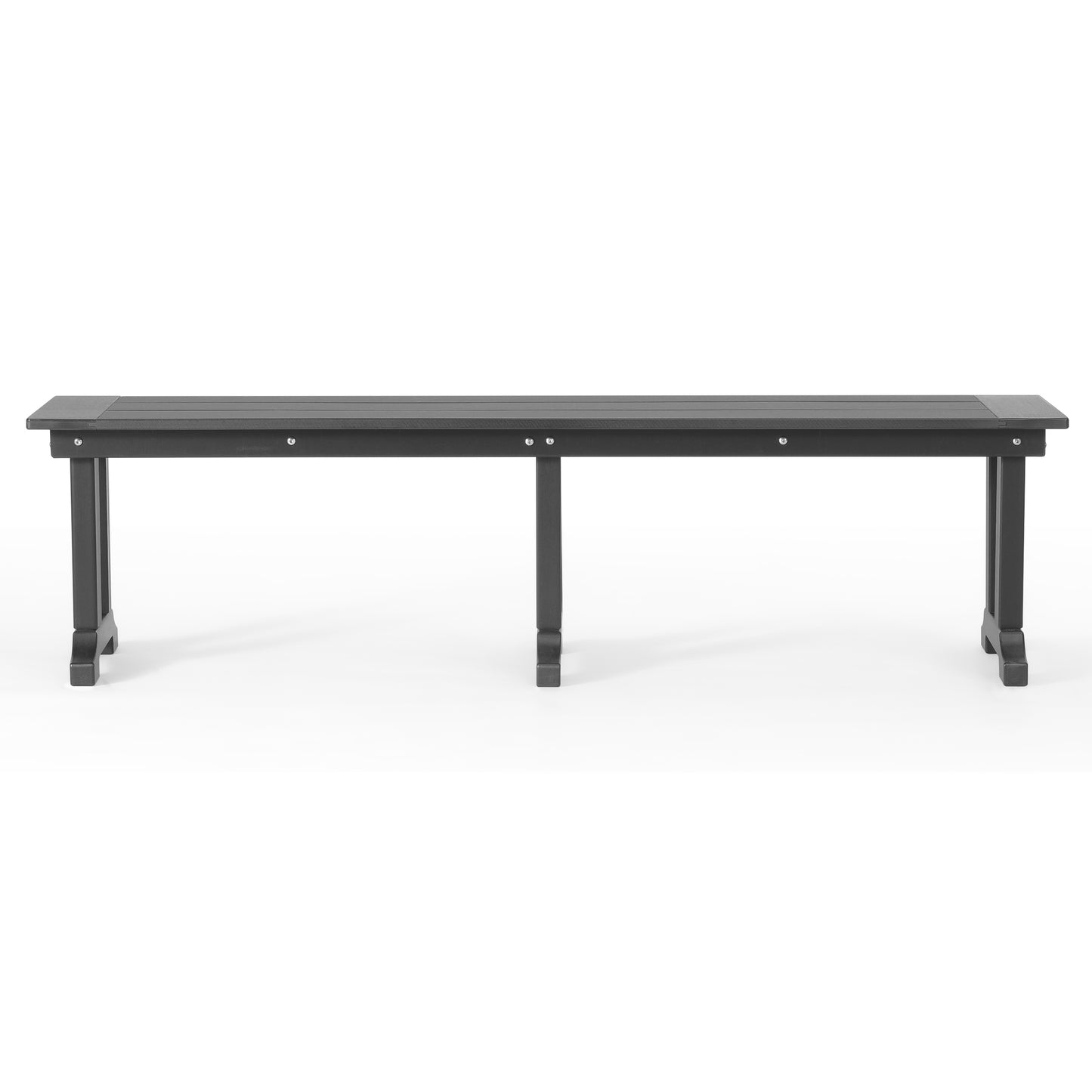 Tuscany All-Weather Outdoor 65" Trestle Dining Bench
