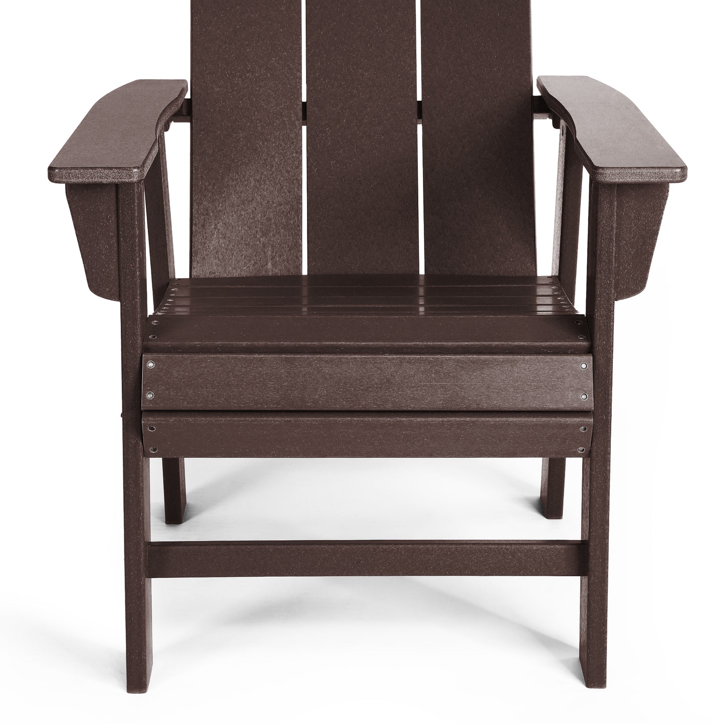 Malibu Modern All-Weather Outdoor Contoured Adirondack Dining Chair