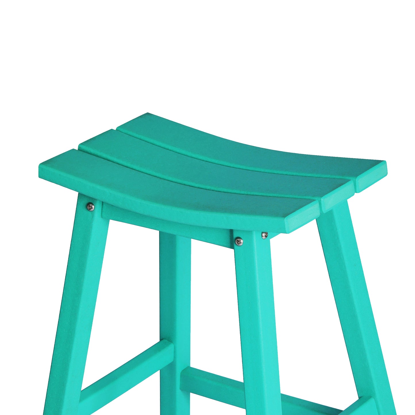 Stockholm All-Weather Outdoor Saddle Bar Stool (29" Height)