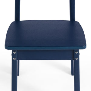Tiny Terraces Essentials Kids' All-Weather Outdoor Dining Chair (Set of 2)