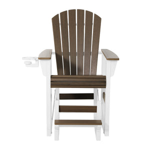 Adirondack Counter Glider With Cup Holder